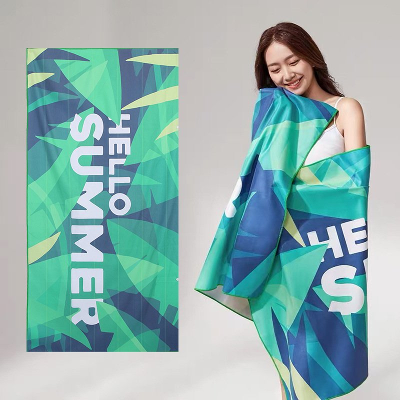 Different fabric types for custom beach towels