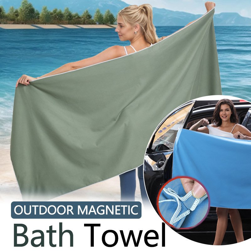 Soft and absorbent luxury beach towels