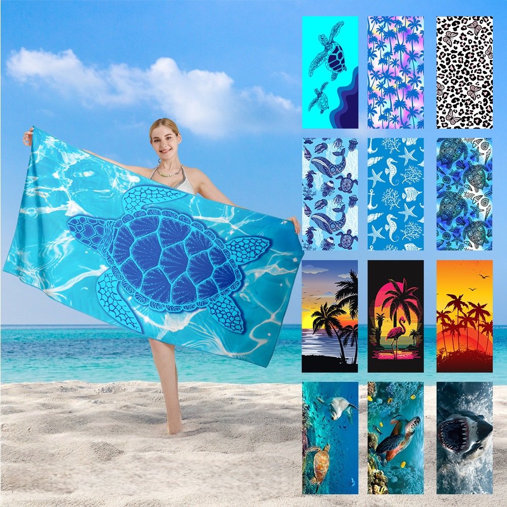 Quick-drying luxury beach towel collection