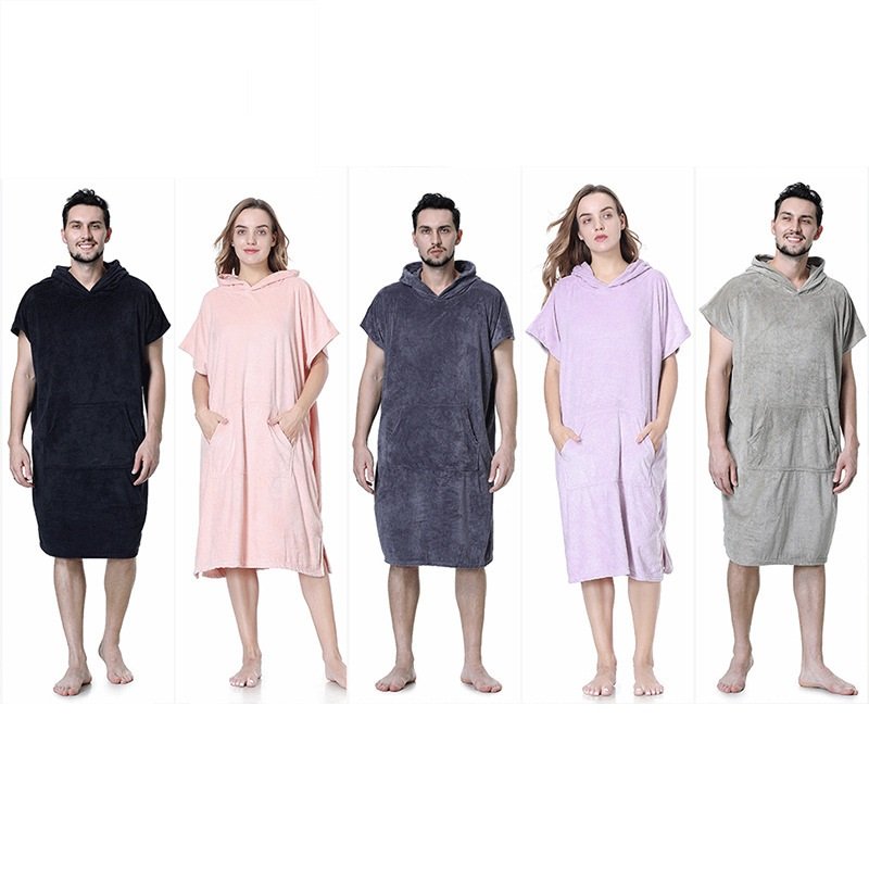 겨울 서핑을 위한 보온 가운