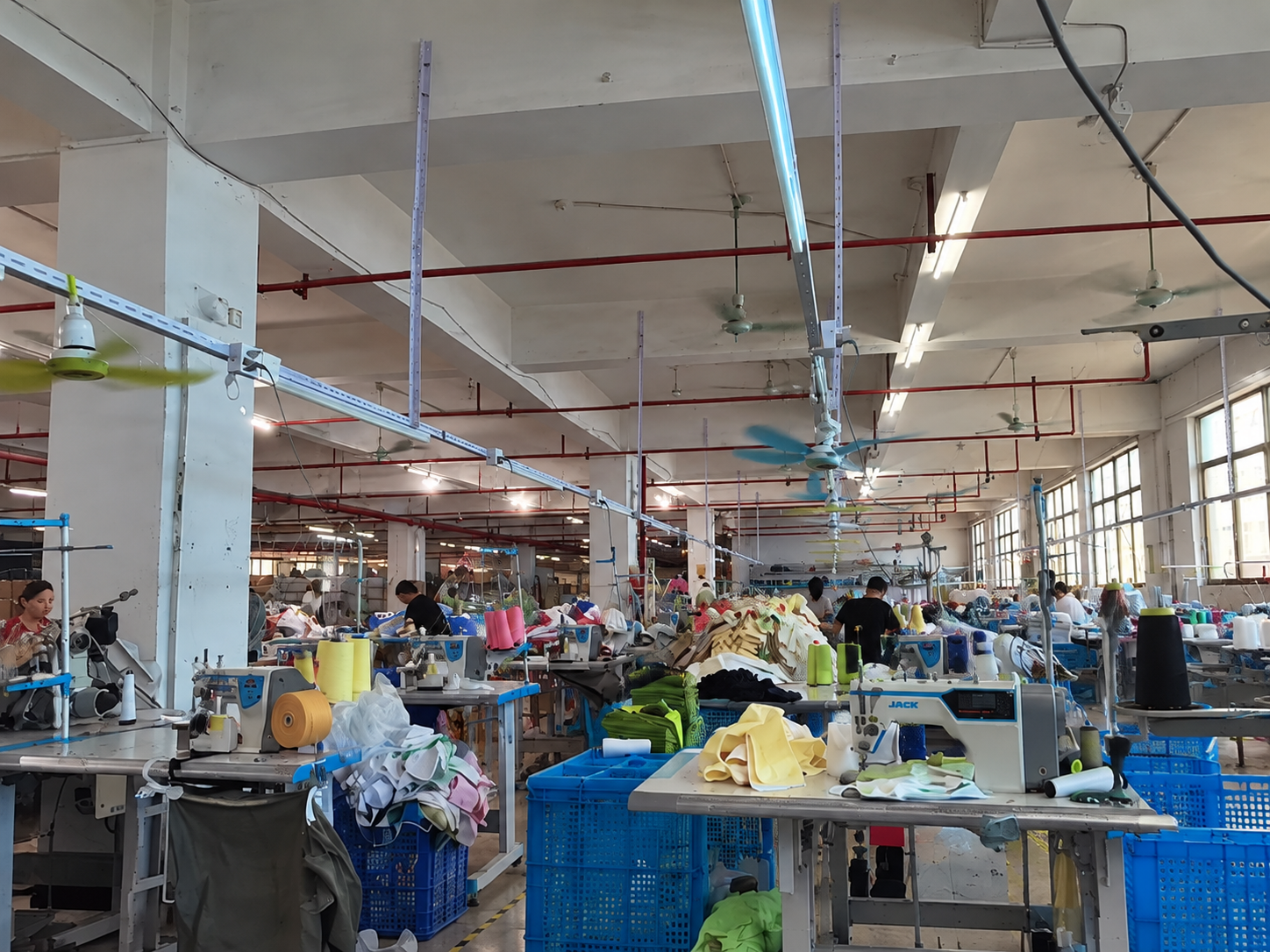Original sewing workshop photograph