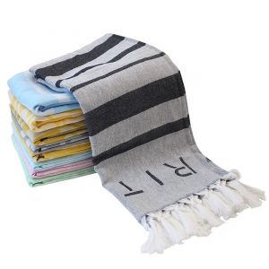 cotton yarn-dyed pareo beach towel wholesale