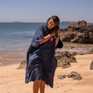 womens surf changing robe