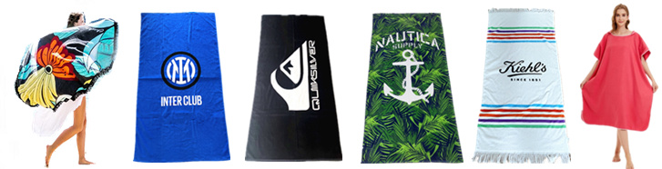personalized beach towels with cusom logo