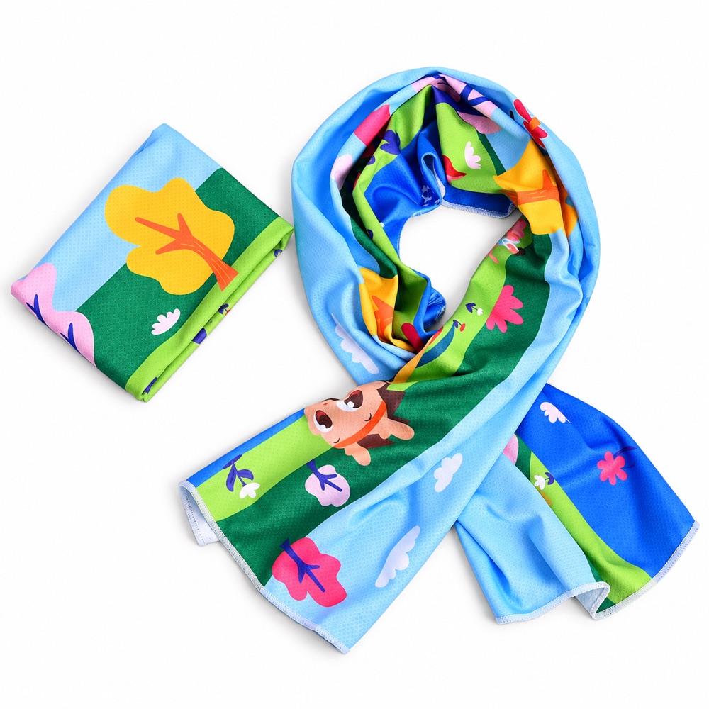 Digital Printing — Towel customization example