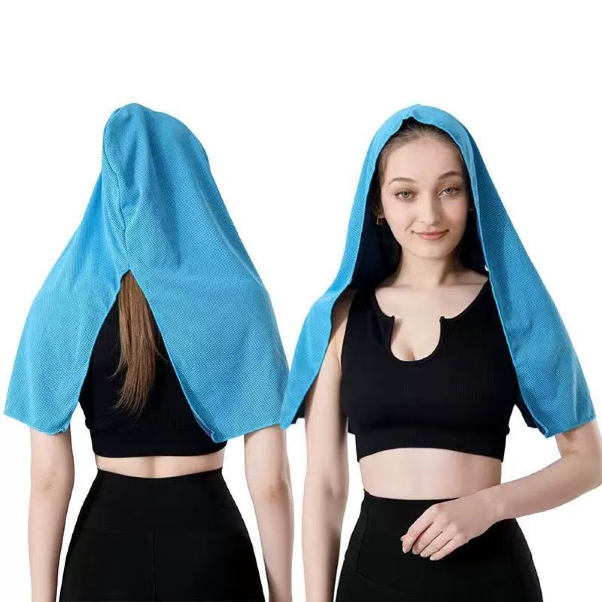 Simple Hooded Cooling Cape